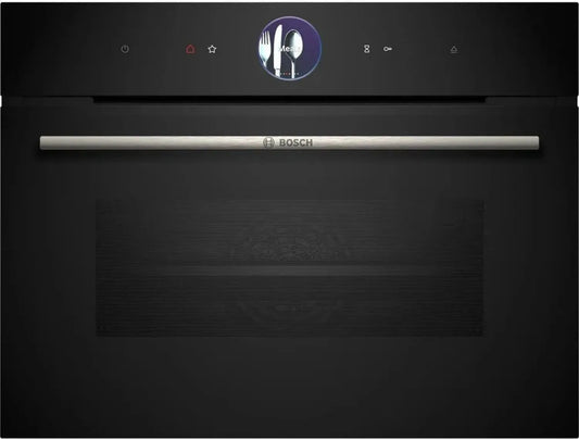 Four à vapeur Bosch Serie 8 CSG7364B1, Multifonctions, Inox